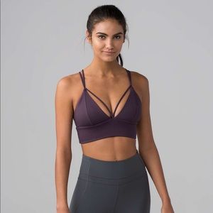 lululemon athletica Purple Strappy Bra